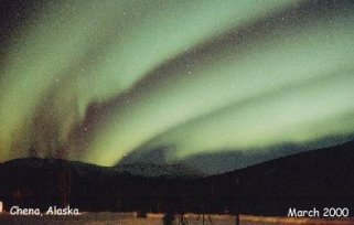 Aurora from Chena - 35mm lens
